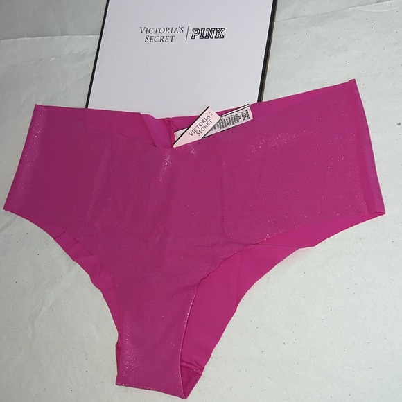 Victoria's Secret No-show Foil Metallic Cheeky Panty XL - Picture 2 of 9